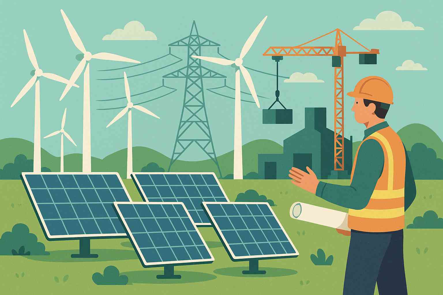Renewable Energy and Infrastructure Development: Building Sustainable Power Systems